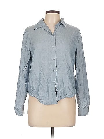 Jones New York Long Sleeve Silk Top (view 1)