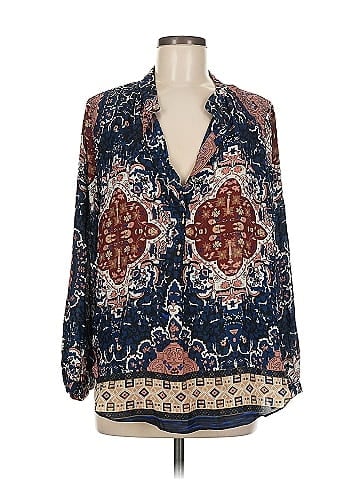 Olivaceous Long Sleeve Blouse (view 1)