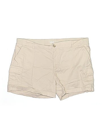 Lee Khaki Shorts (view 1)