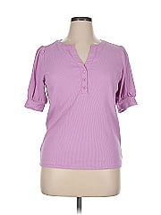 Ann Taylor Loft Outlet Short Sleeve Henley