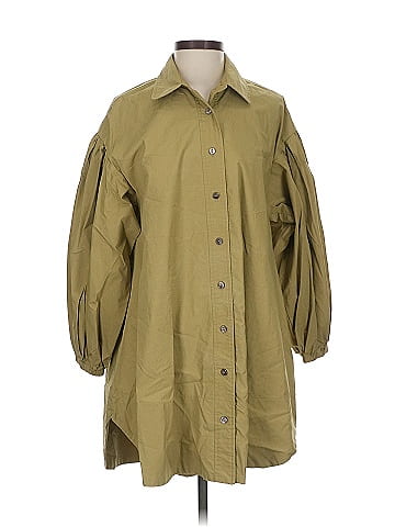 Olivaceous Trenchcoat (view 1)