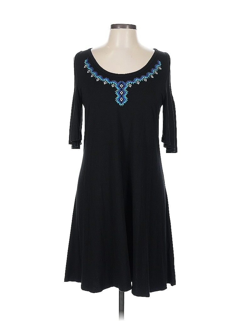 Pre-owned Karen Kane Casual Dress In Black