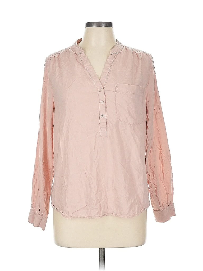 ALISON ANDREWS Pre-owned Long Sleeve Blouse In Pink