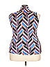 Tail Blue Sleeveless Blouse Size XXL - photo 2