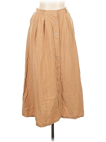 Saks Fifth Avenue Silk Skirt (view 1)