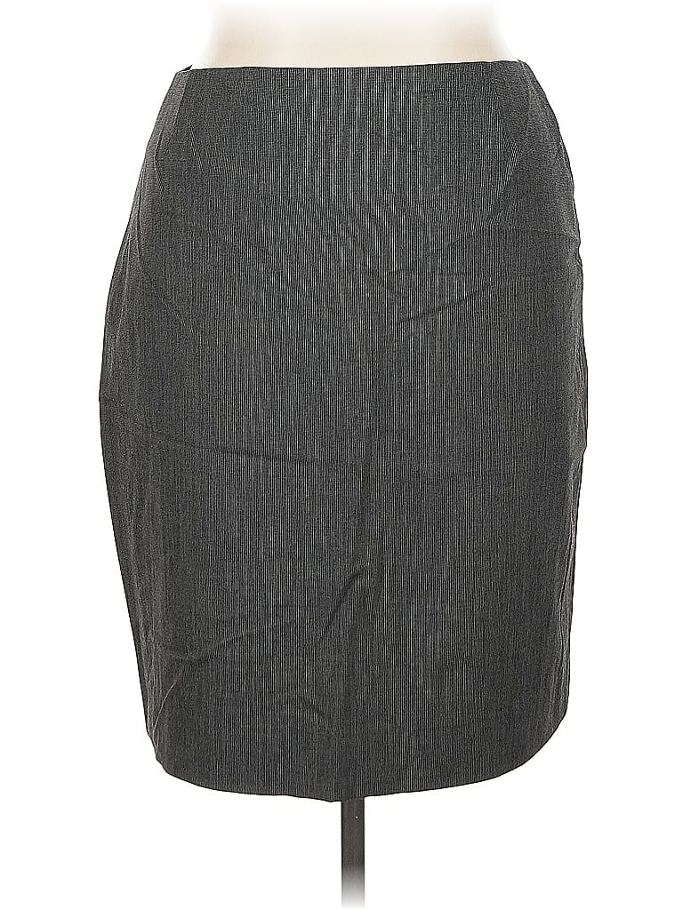 Pre-owned Alex Marie Formal Skirt In Gray