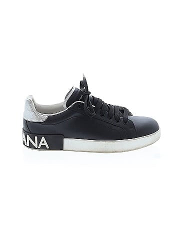 Dolce & Gabbana Portofino Leather Sneakers (view 1)