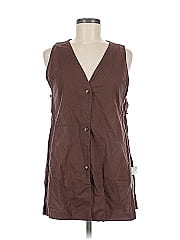 Commense Sleeveless Button Down Shirt