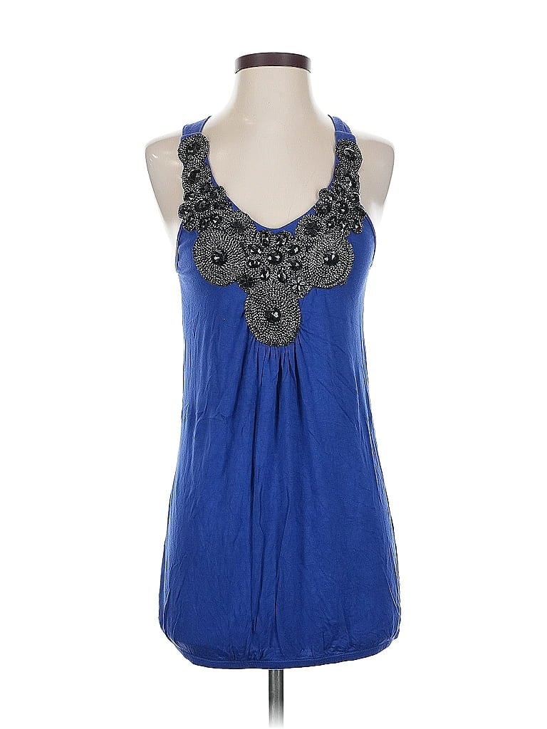 Pre-owned Studio Y Sleeveless Blouse In Purple