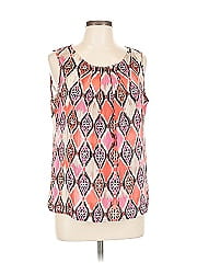 Notations Sleeveless Blouse