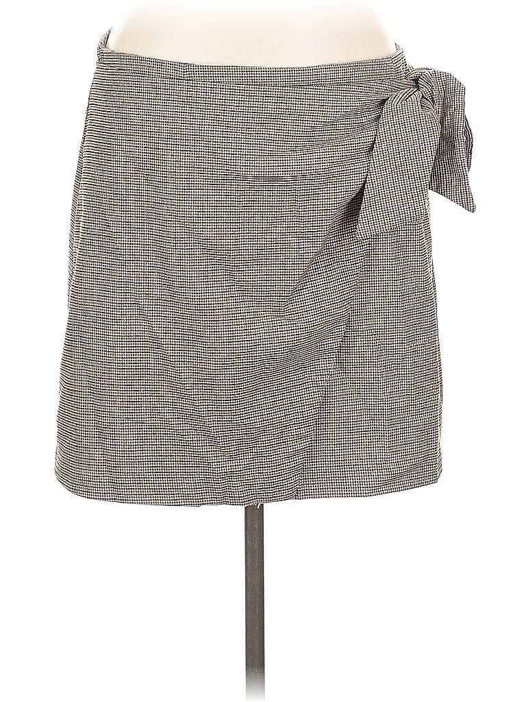 Pre-owned Rachel Zoe Casual Skirt In Gray