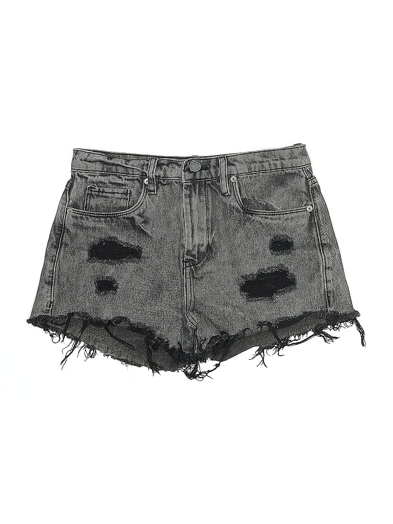 Pre-owned Blanknyc Blank Nyc Denim Shorts In Gray