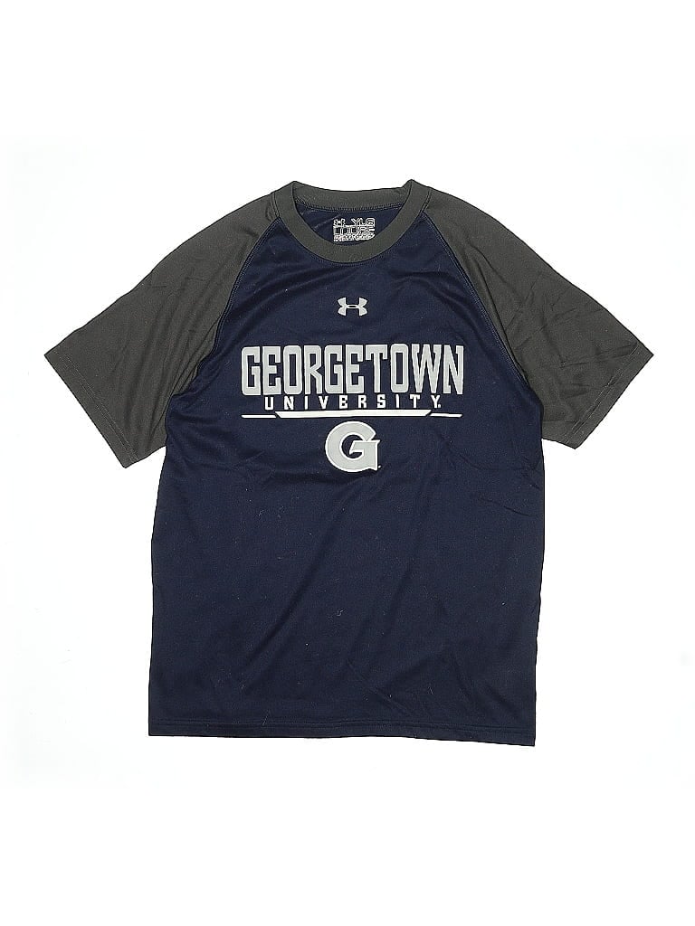 Click to view more detailed imagery on our partner's website Pre-owned Under Armour Kids' Short Sleeve T-shirt In Blue