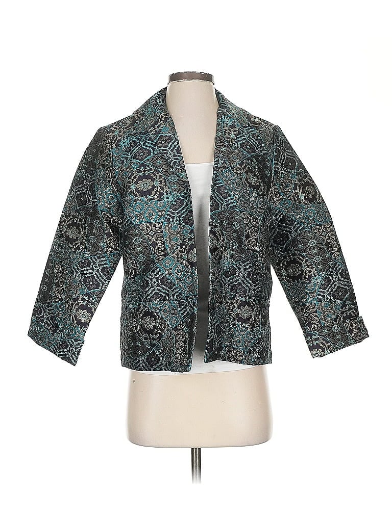 Pre-owned Brownstone Studio New York Blazer Jacket In Blue