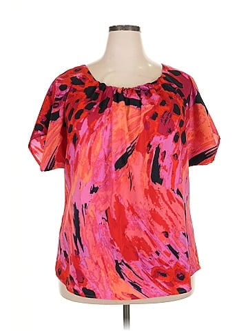 Lane Bryant Short Sleeve Blouse (view 1)