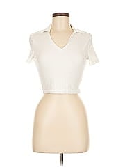 Zaful Short Sleeve Turtleneck