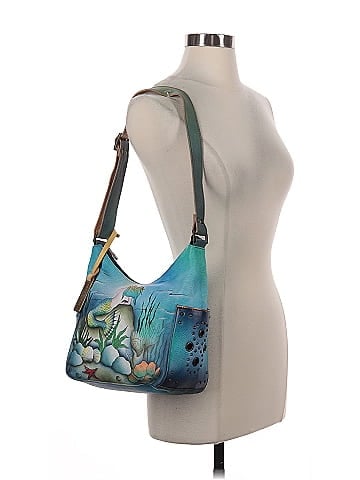 Anuschka Leather Shoulder Bag (view 2)