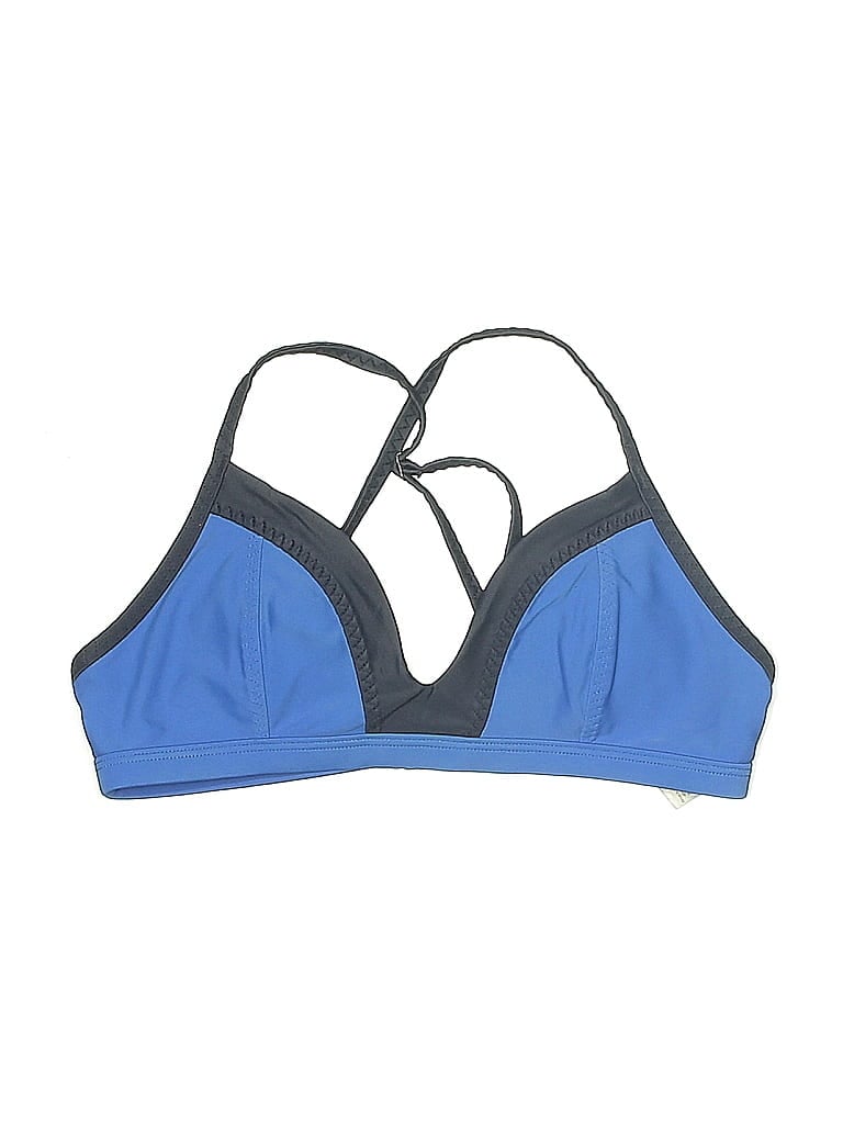 ATHLETA Pre-owned Swimsuit Top Blue Swimwear