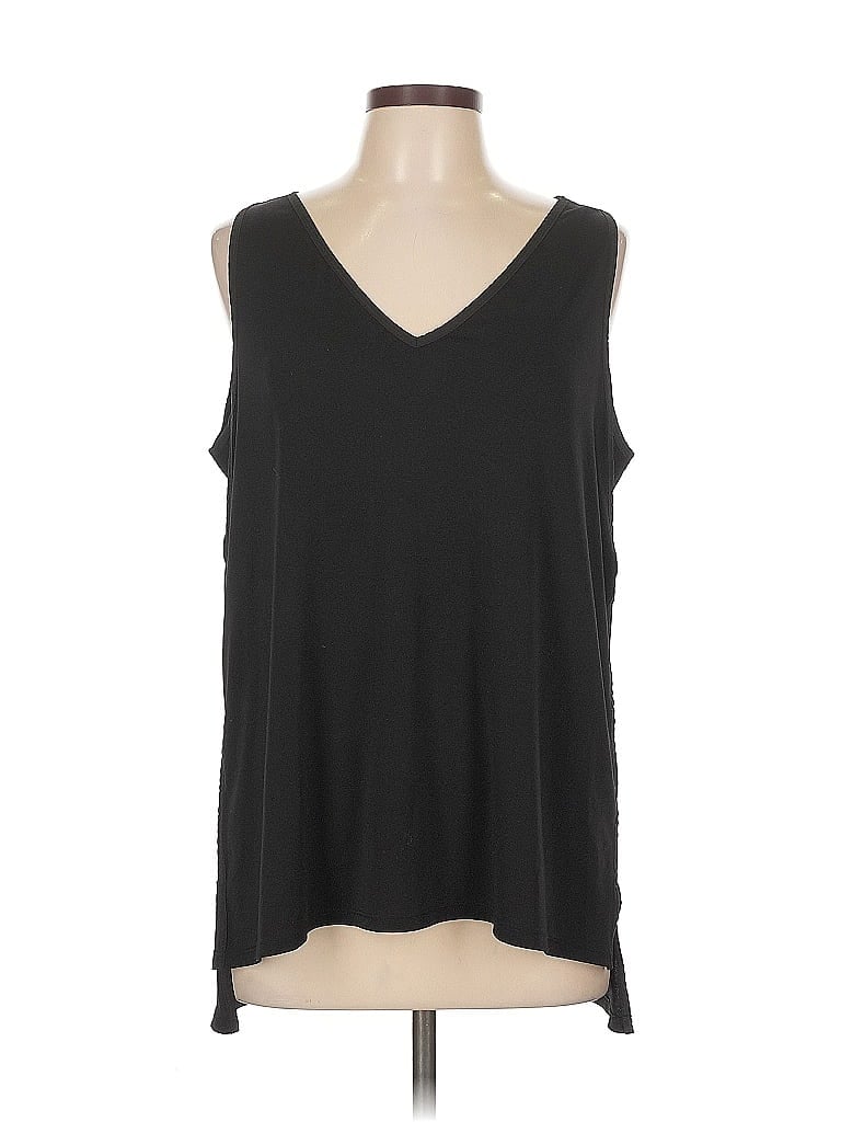 Pre-owned Banana Republic Factory Store Sleeveless T-shirt In Black