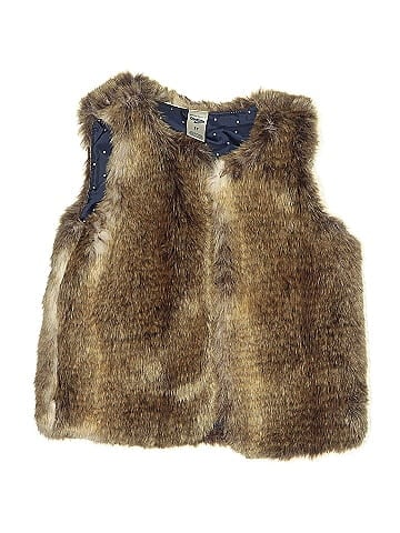 OshKosh B'gosh Faux Fur Vest (view 1)