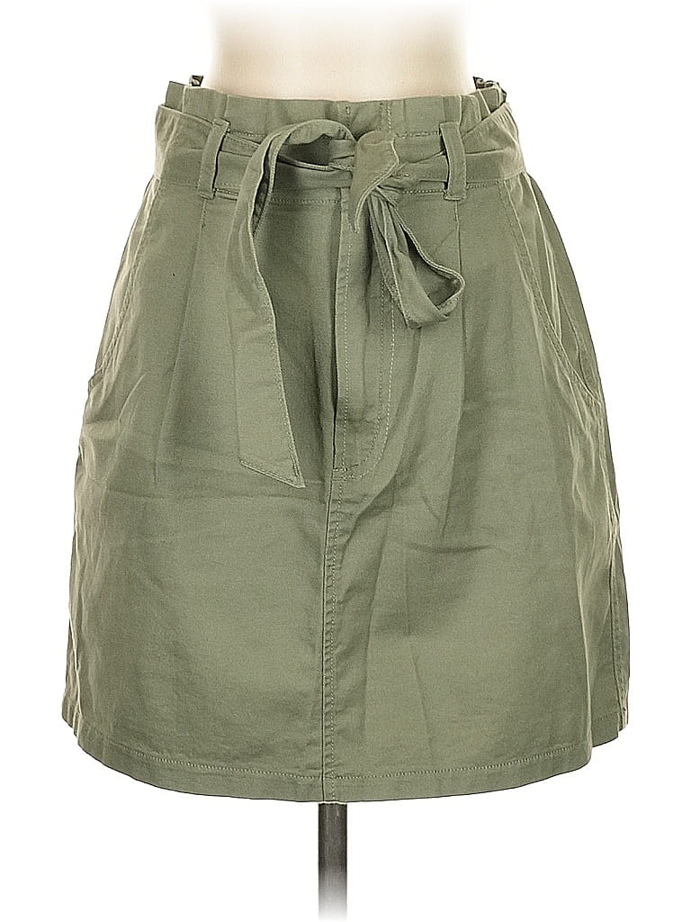 Pre-owned Ann Taylor Loft Casual Skirt In Green