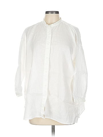 Uniqlo 3/4 Sleeve Button-Down Shirt (view 1)