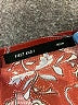 First And I Red Short Sleeve Blouse Size M - photo 7
