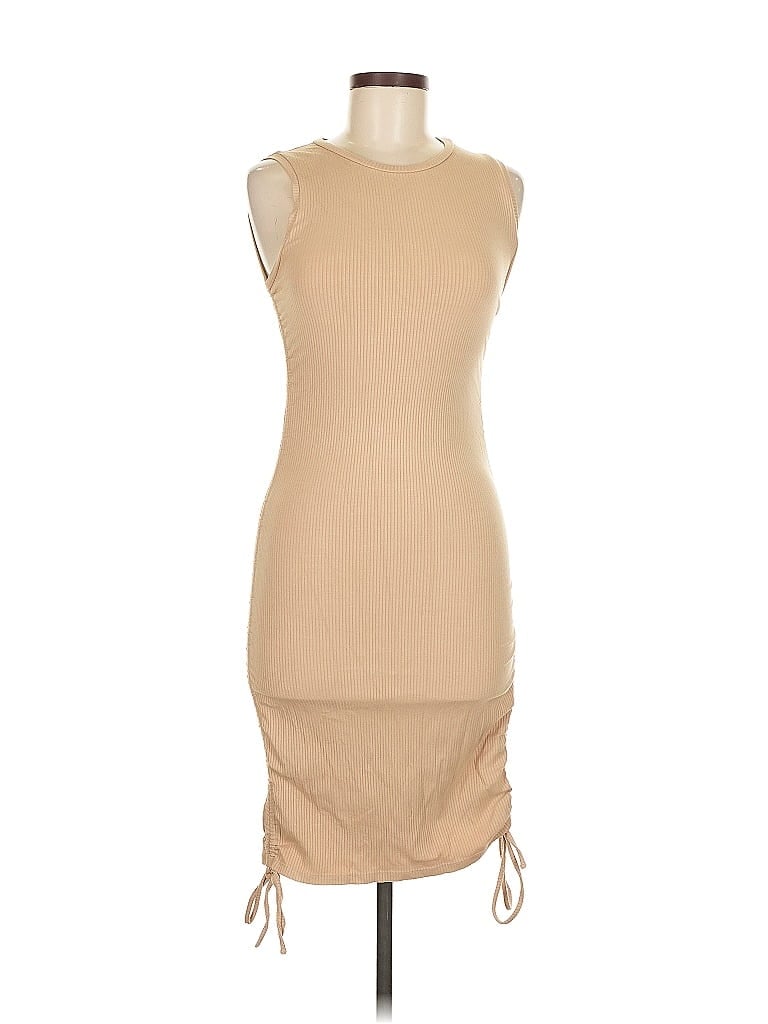 Pre-owned Fashion Nova Casual Dress In Brown
