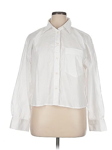 Banana Republic Factory Store Long Sleeve Button-Down Shirt (view 1)