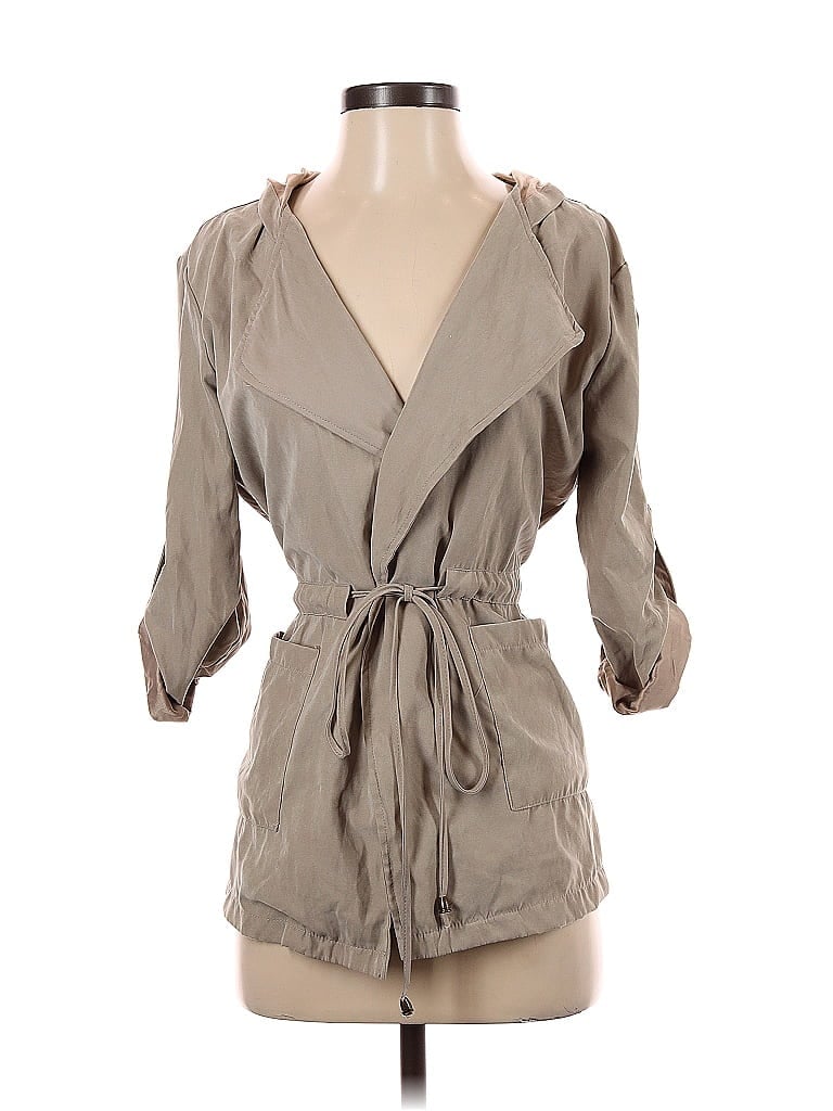 Pre-owned Revamped Trenchcoat In Brown