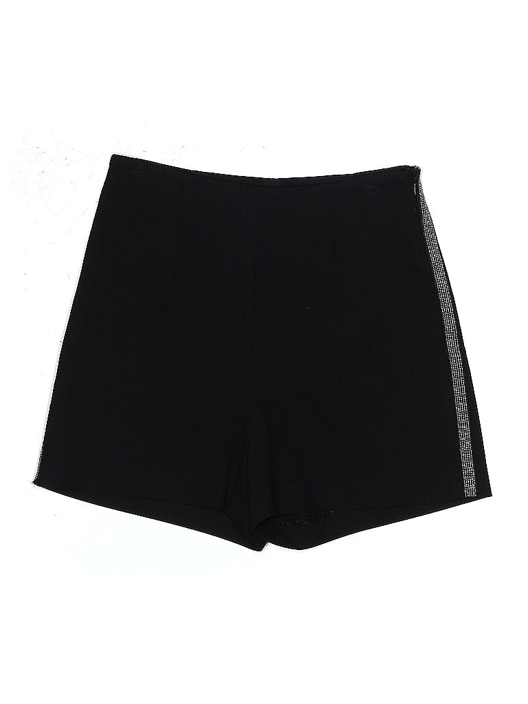 Pre-owned Zara Basic Athletic Shorts In Black