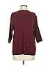 Claudie Pierlot Burgundy Pullover Sweater Size 4 (1) - photo 1