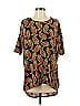 Lularoe Paisley Blue 3/4 Sleeve T-Shirt Size XXS - photo 1