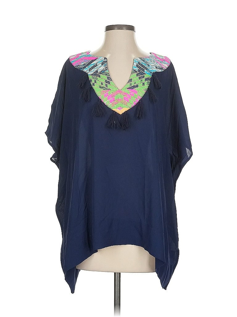 Elaine Turner Kimono In Blue