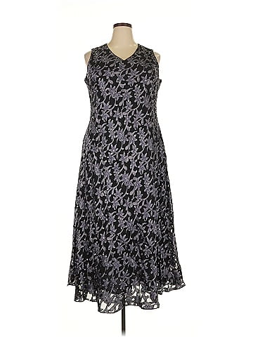 Eva Blue Cocktail Dress (view 1)