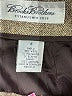 Brooks Brothers Chevron-herringbone Gray Brown Wool Pants Size 6 - photo 3