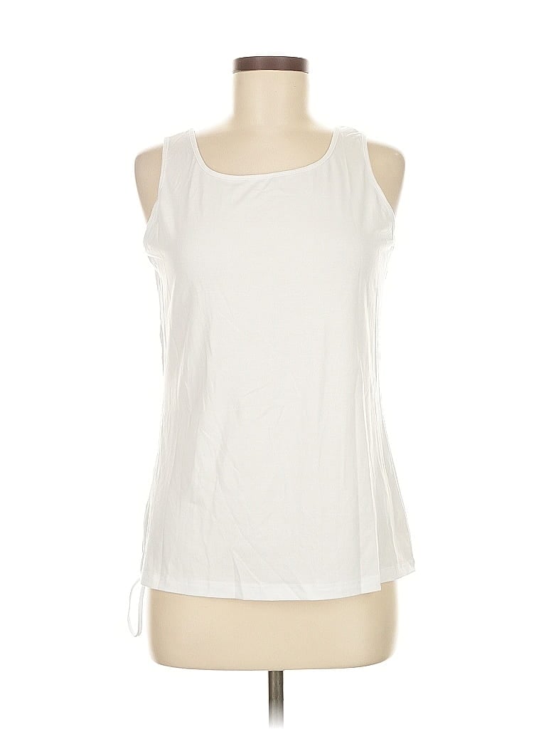 Assorted Brands Sleeveless Blouse In White