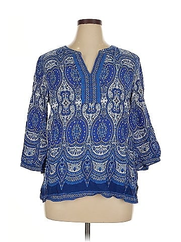Talbots 3/4 Sleeve Blouse (view 1)