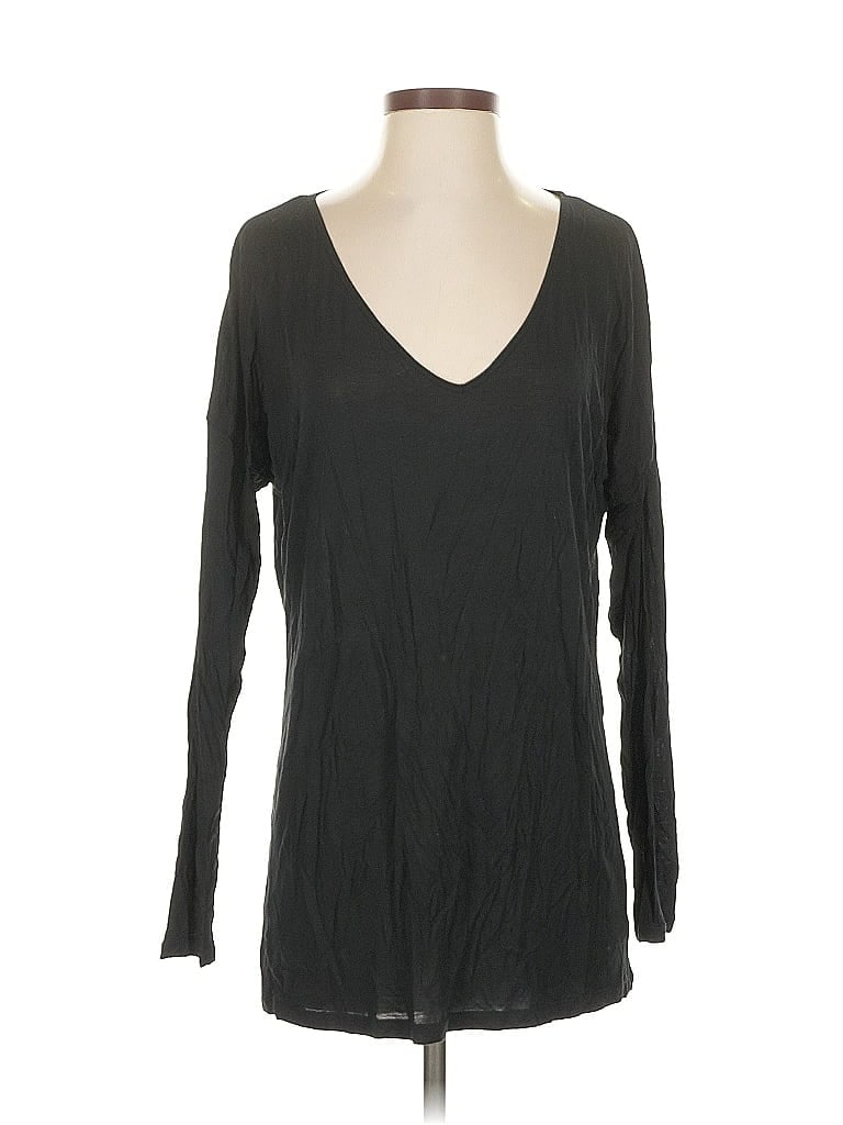 Pre-owned Gap Body 3/4 Sleeve T-shirt In Gray