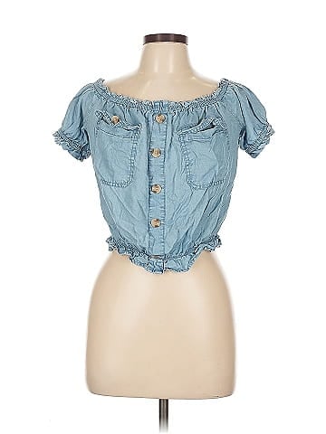 Arizona Jean Company Short Sleeve Blouse (view 1)