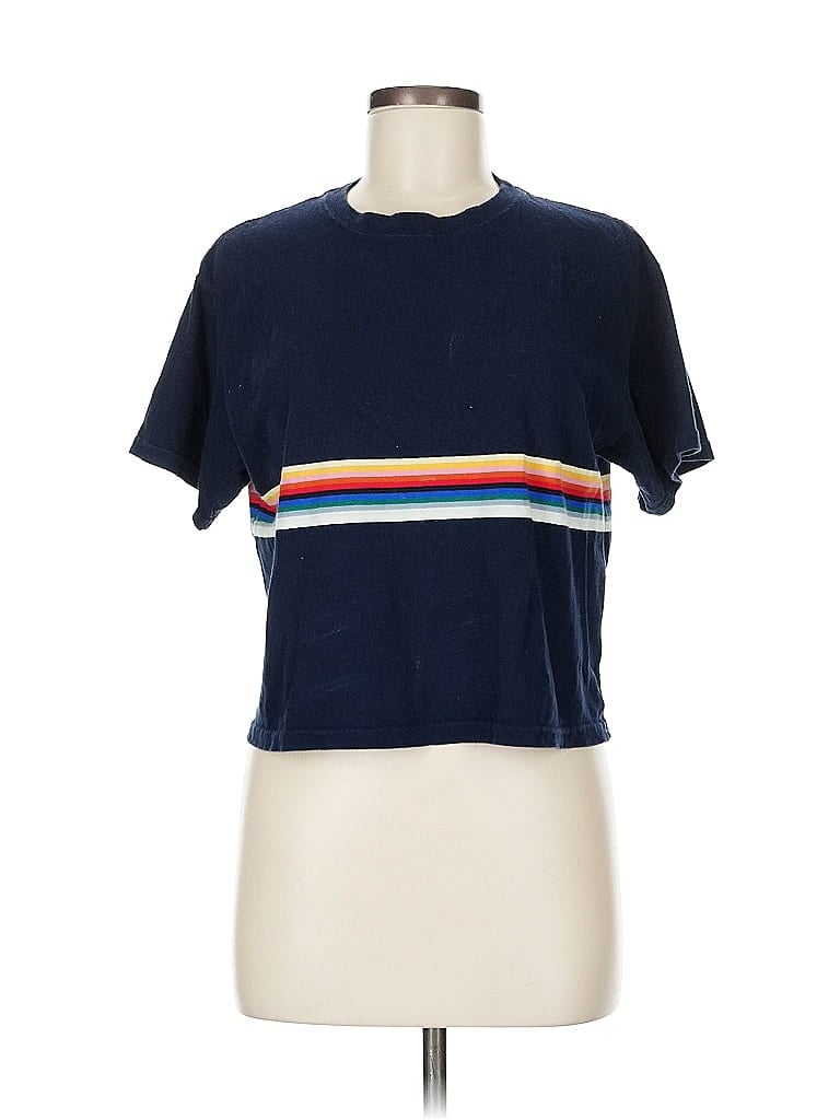 Pre-owned John Galt Short Sleeve T-shirt In Blue