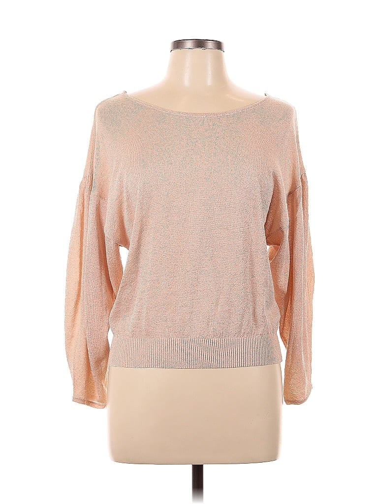 Pre-owned Mng Pullover Sweater In Pink