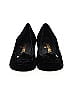 Chanel 100% Velvet Black Camellia Heels Size EU 36 1/2 - photo 2