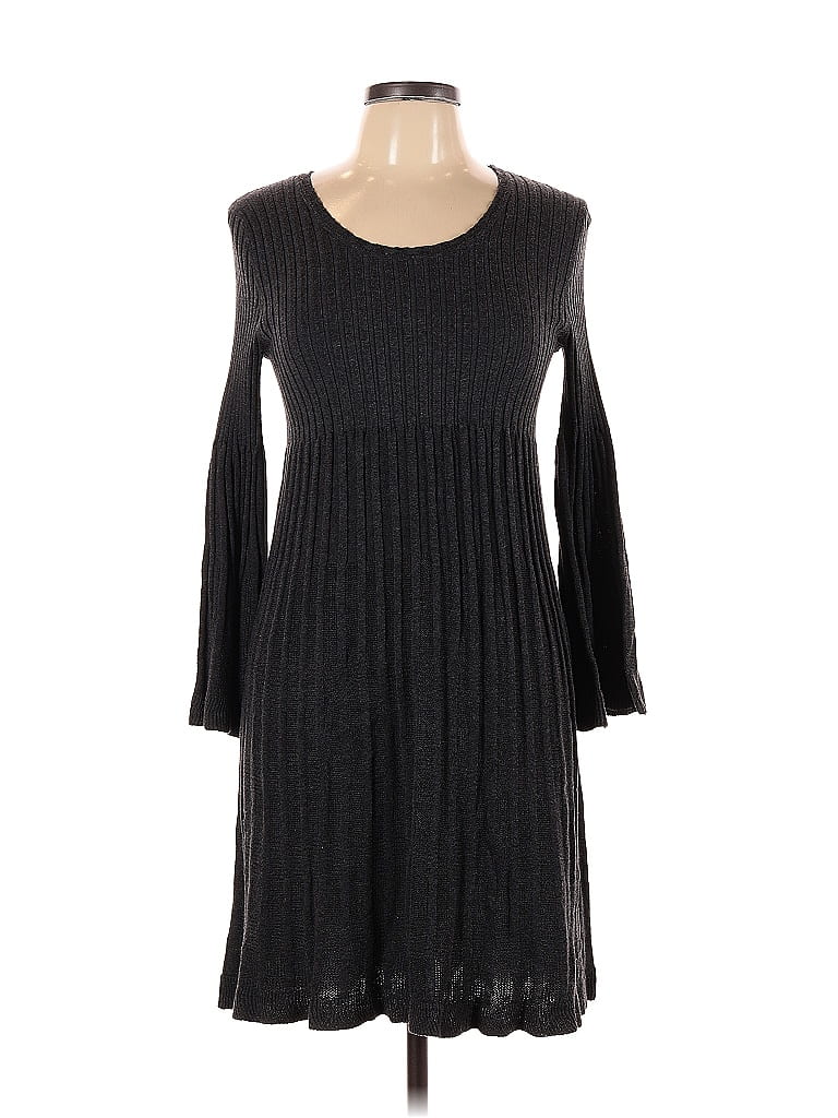 Pre-owned Max Studio Casual Dress In Gray