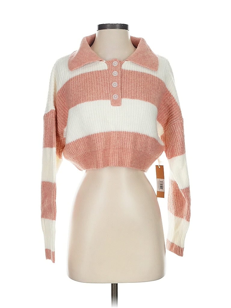 DÉBUT Pre-owned Pullover Sweater In Pink