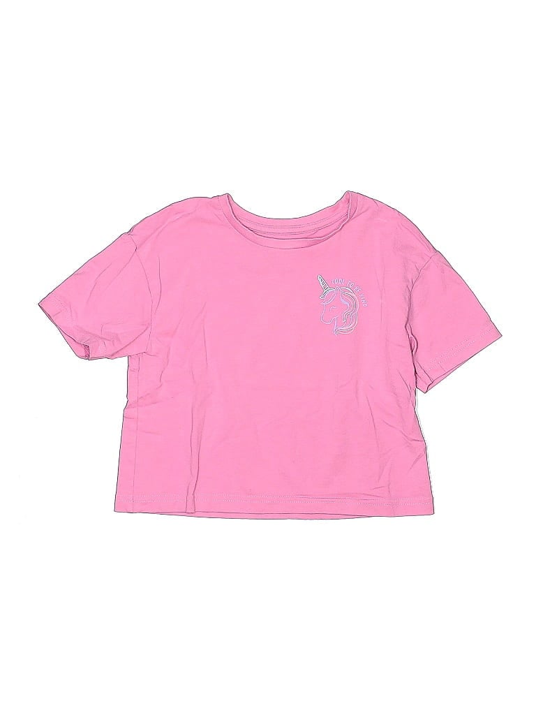 Pre-owned Primark Kids' Short Sleeve T-shirt In Pink