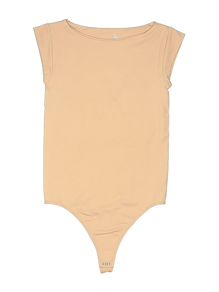 Pre-owned Intimately By Free People Bodysuit In Brown