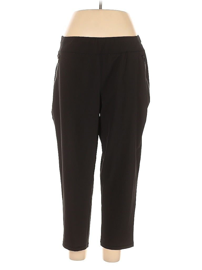 Pre-owned Zenergy By Chico's Dress Pants In Black