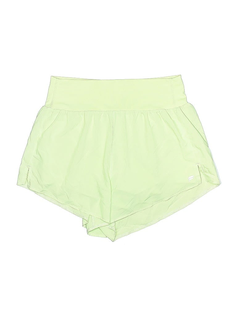 Pre-owned Fabletics Athletic Shorts In Green