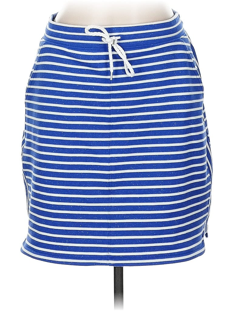 Pre-owned T By Talbots Casual Skirt In Blue